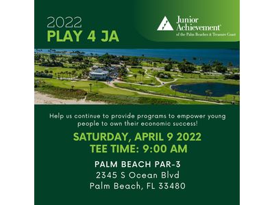 View the details for 2022 Play 4 JA - Palm Beach Par 3