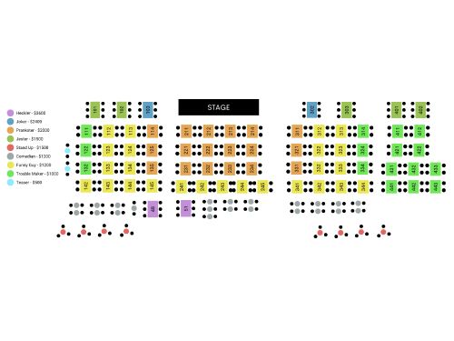 Seating Chart for Event